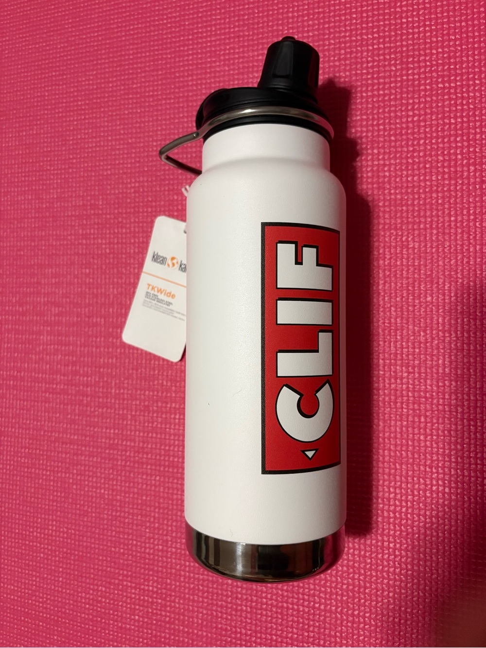 Klean Kanteen 32oz TKWide with Chug Cap Water Bottle with Clif logo